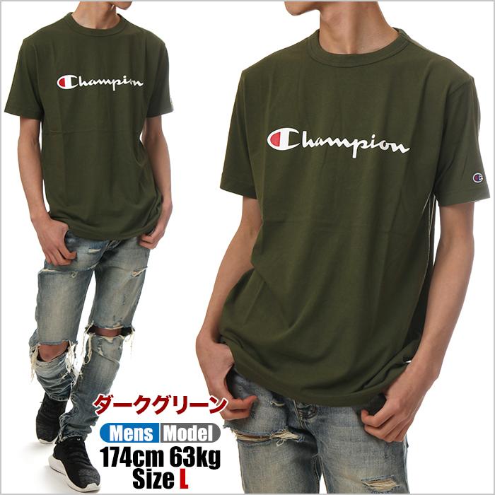 チャンピオン Tシャツ メンズ レディース CHAMPION Tシャツ 半袖 大きいサイズ ロゴ 無地 日本規格 ストリート系 アメカジ ブランド ファッション｜spark｜06