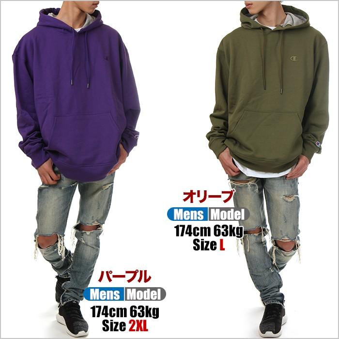 チャンピオン パーカー メンズ レディース Champion Powerbrend Usaモデル スウェット プルオーバー ロゴ 無地 裏起毛 Top Cp 08a04 スパーク 通販 Yahoo ショッピング