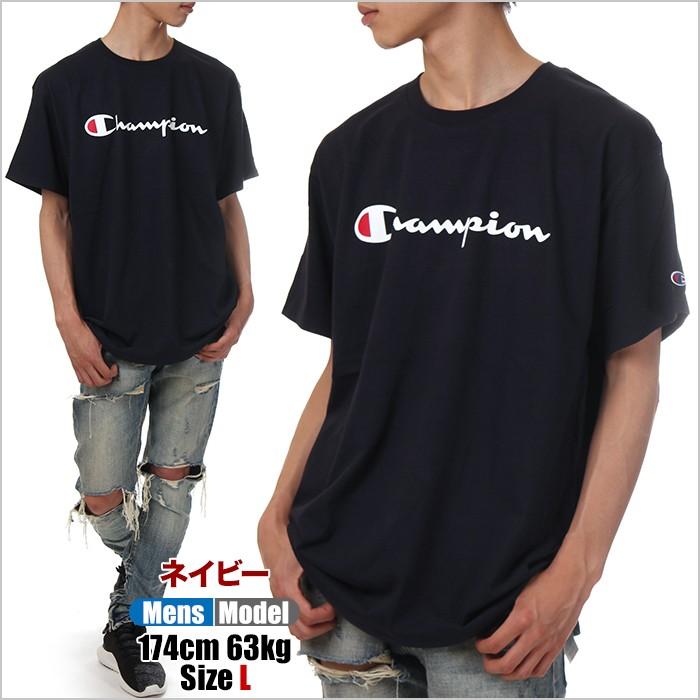 チャンピオン Tシャツ メンズ レディース CHAMPION ビッグT USAモデル ロゴ 半袖 Tシャツ ビッグシルエット ビッグサイズ ロゴ ビッグロゴ トレーニング ウェア｜spark｜05