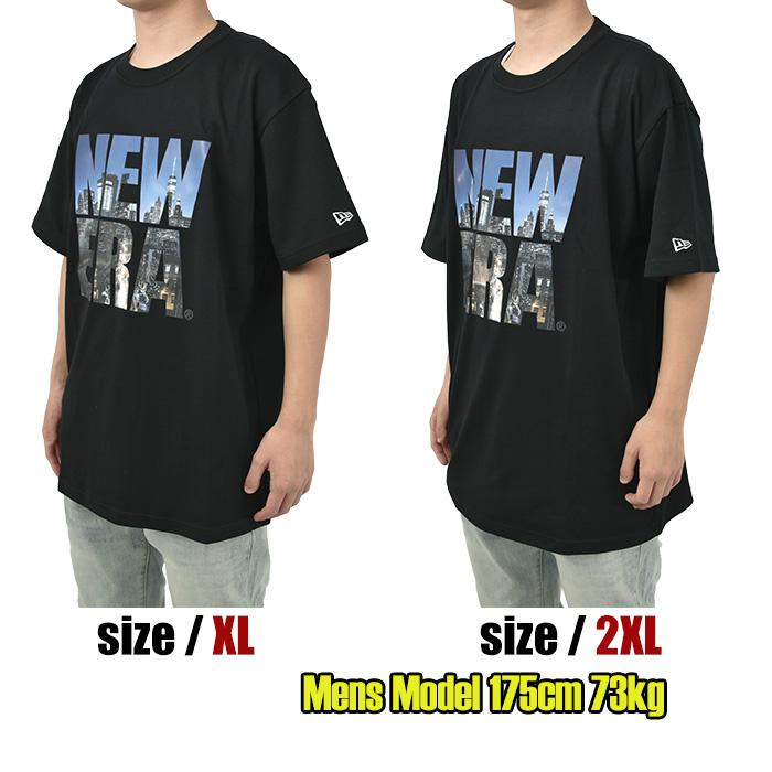 【セール】ニューエラ Tシャツ メンズ レディース 大きいサイズ NEW ERA 半袖 ビッグ ストリート ヒップホップ ブランド 白 黒 M L XL 2XL｜spark｜05