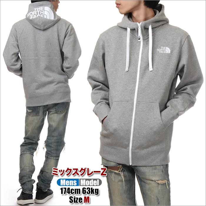 ノースフェイス パーカー メンズ レディース ジップパーカー THE