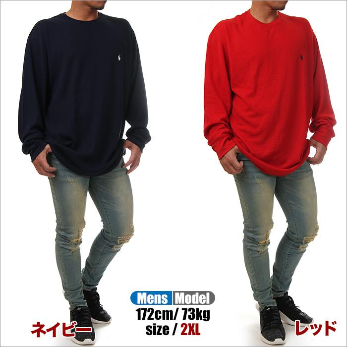 ラルフローレン 長袖 Tシャツ メンズ POLO RALPH LAUREN サーマル ロン