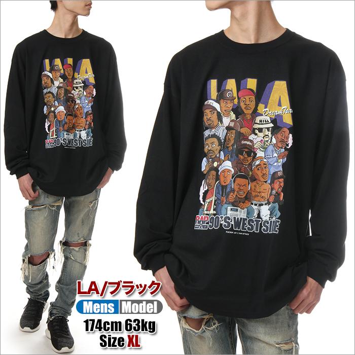 Rap Attack ロンt メンズ レディース 長袖 Tシャツ 大きいサイズ ラップアタック 長袖tシャツ ビッグシルエット ヒップホップ ダンス 衣装 黒 M L Xl 2xl Top Ra Lt001 スパーク 通販 Yahoo ショッピング