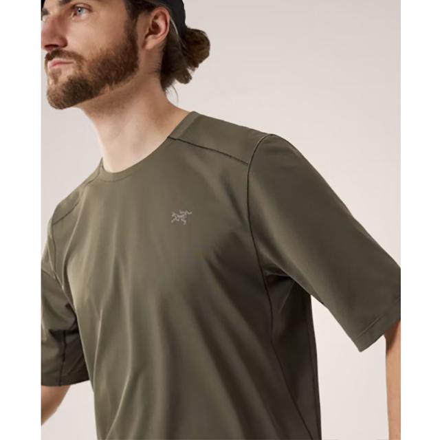 ARC'TERYX コーマック ポロ ショートスリーブ ストーングリーンヘザー アークテリクス]コーマック クルー ショートスリーブ メンズ / ARC