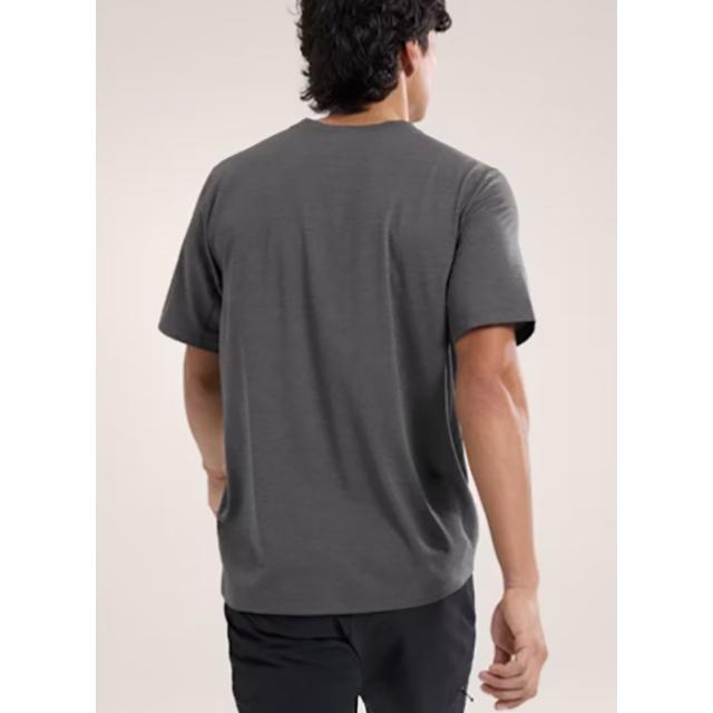 ARC'TERYX コーマック ポロ ショートスリーブ シャツ ブラックヘザー ARC'TERYX（アークテリクス） コーマック ポロ ショートスリーブ
