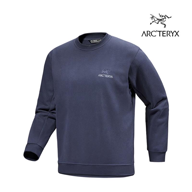 ARC'TERYX エンブレムフリースクルーメンズ ブラックサファイアSサイズ ARC'TERYX（アークテリクス） エンブレム フリース クルー EMBLEM