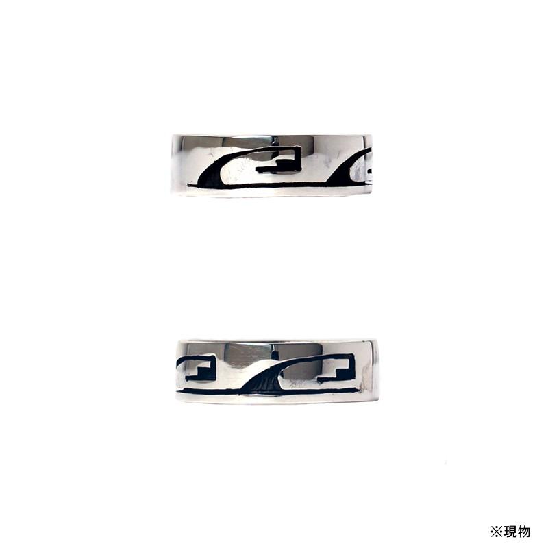 HOPI ホピ インディアン NARROW WAVE RING リング SILVER RICKY 