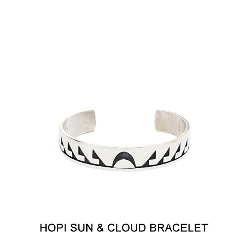 HOPI ホピ インディアン SUN & CLOUD OVERLAY BRACELET ブレスレット