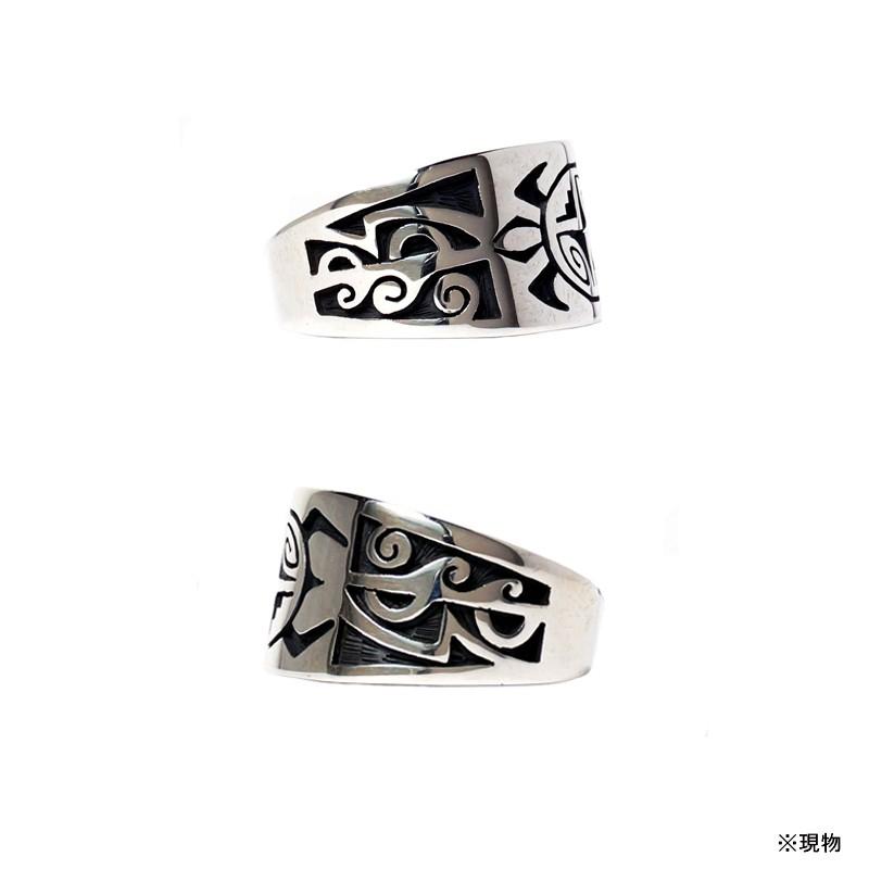 HOPI ホピ インディアン TURTLE RING リング SILVER RAY