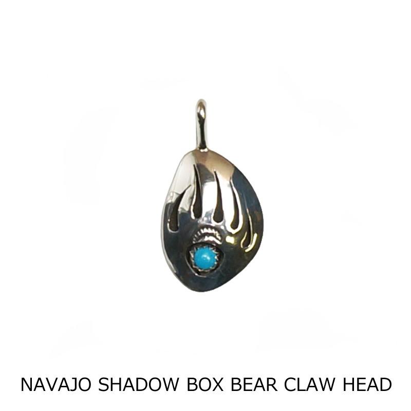 NAVAJO ナバホ インディアン SHADOW BOX BEAR CLAW HEAD シャドウ