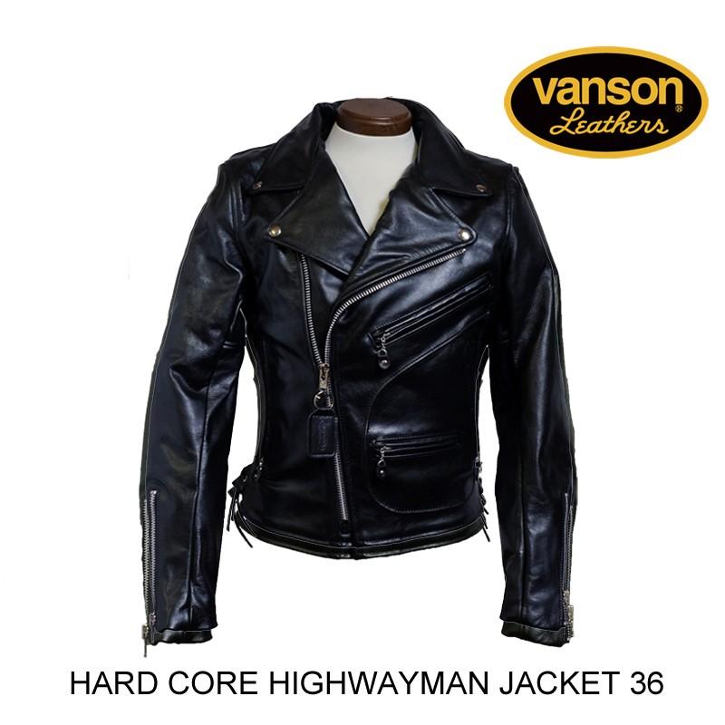 VANSON バンソン HARD CORE HIGHWAYMAN JACKET ハード コア ハイウェイ 