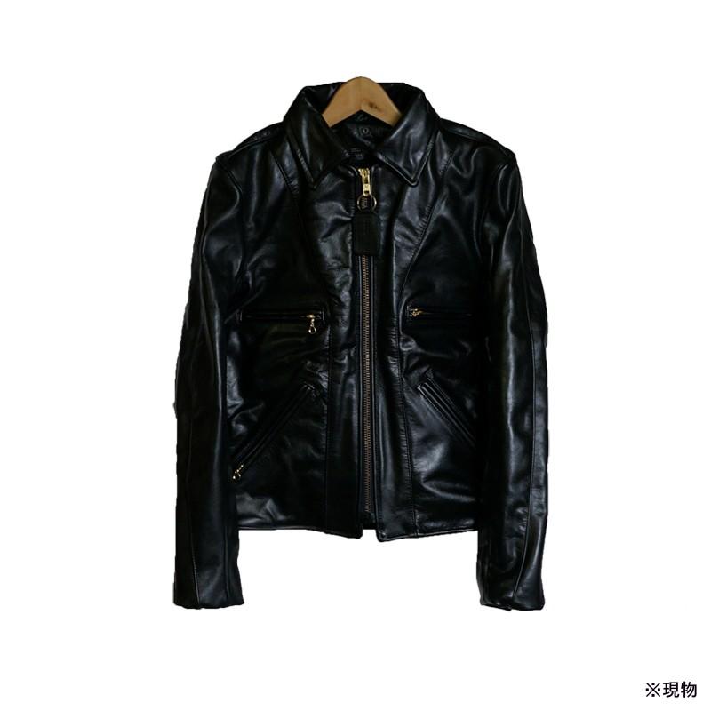 VANSON バンソン MODEL F RIDERS JACKET ライダース ジャケット BLACK