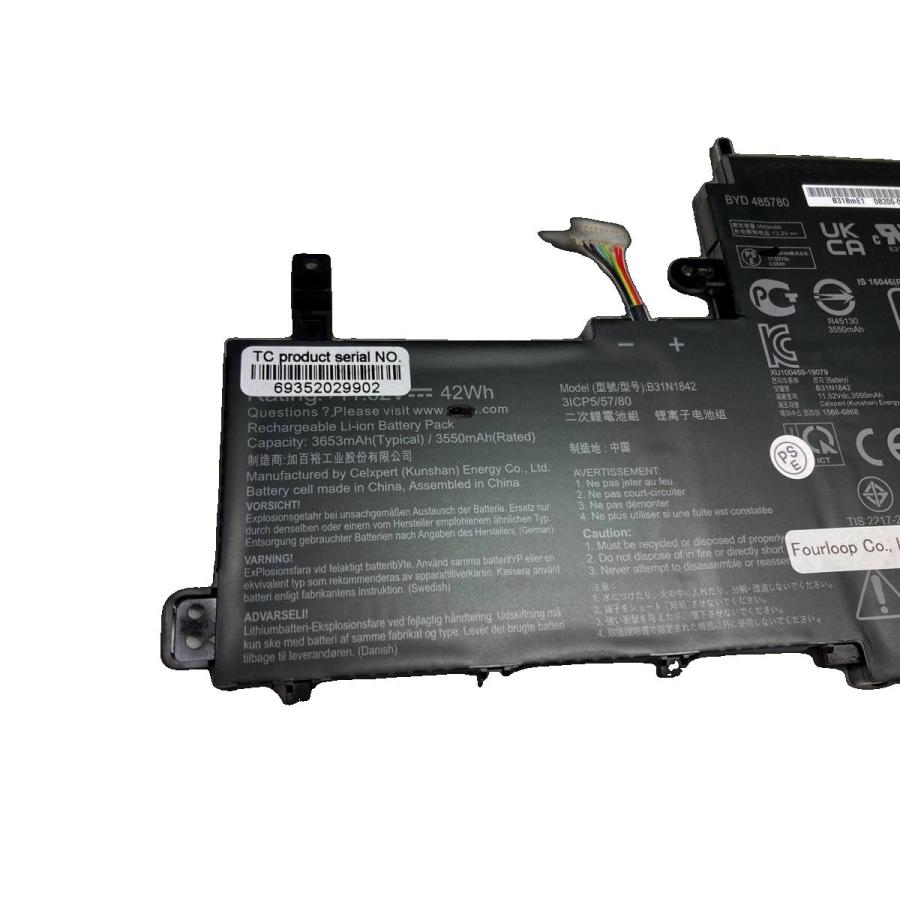 ASUS（エイスース） B31n1842 11.52V 42Wh asus 純正 ノートPC ノート