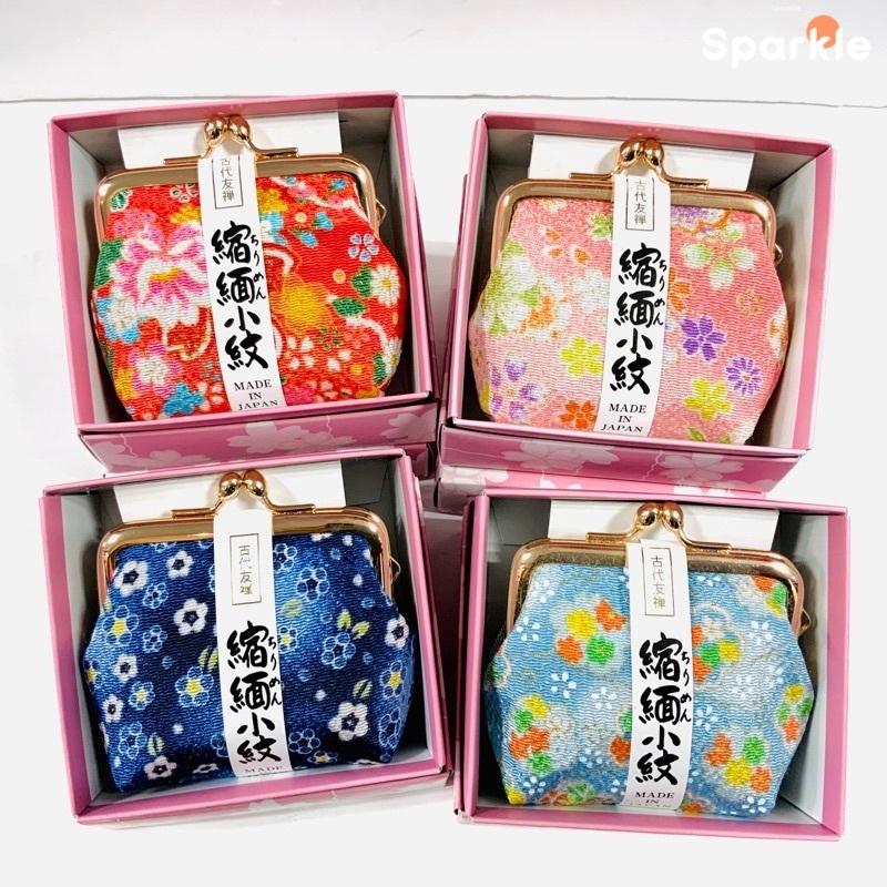 日本製 ちりめん 和雑貨 小銭入れ ぷっくりがま口浅草お土産人気上位外国人も日本人にも女性に人気のお土産 がま口小銭入れ 箱入りなのでギフトに最適 Sparkle Tokyo 通販 Yahoo ショッピング