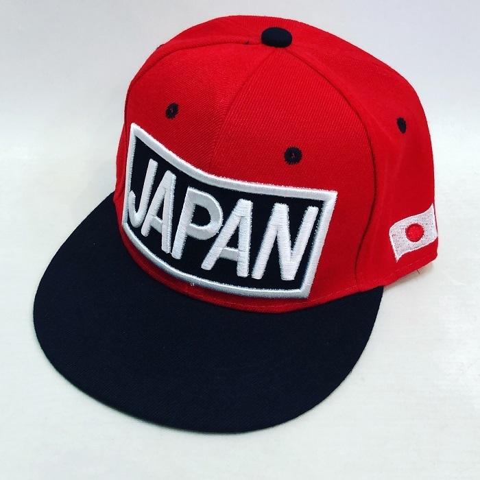 キャップ 刺繍 CAP 帽子 スクエア JAPAN  日本 ベースボールCAP｜sparkle｜04