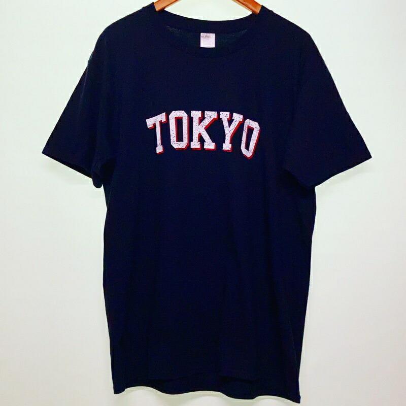 TOKYO college トーキョー カレッジ ロゴ スーベニア Tシャツ TOKYO college トーキョー カレッジ ロゴ スーベニア Tシャツ