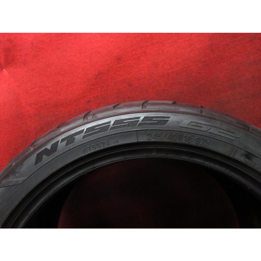 タイヤ 1本 245/40R18 NITTO  NT 555 G2 バリ バリ山 溝アリ 送料無料★13754T｜sparkotire｜04