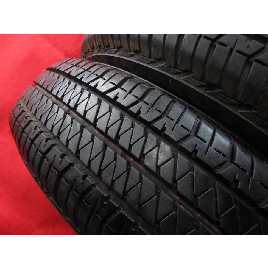 タイヤ 4本 175/80R16 ブリジストン デューラー DUELER H/T 2018年  バリ バリ山 溝アリ 送料無料★13766T_6