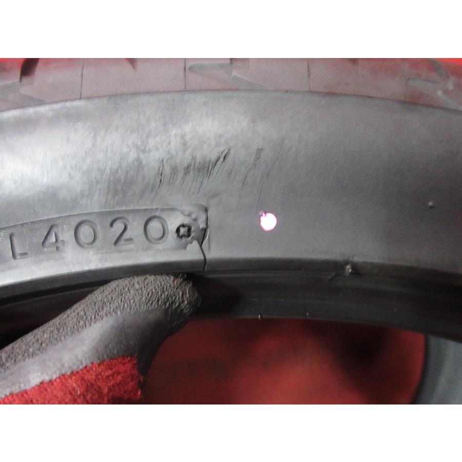 タイヤ 2本 265/35R19 ブリジストン ポテンザ POTENZA S001 L 2020年 バリ山 溝アリ  送料無料★14330Tの画像