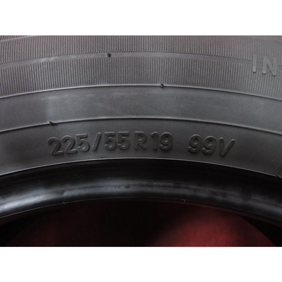 タイヤ 4本 225/55R19 トーヨー プロクセス PROXES R46 A 2020年 溝アリ 送料無料★14333Tの画像