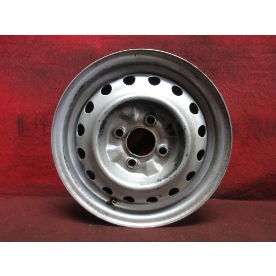 中古 スチール ホイール 4本 日産 Y11 ADバン 純正 13×4.5J 4穴 PCD