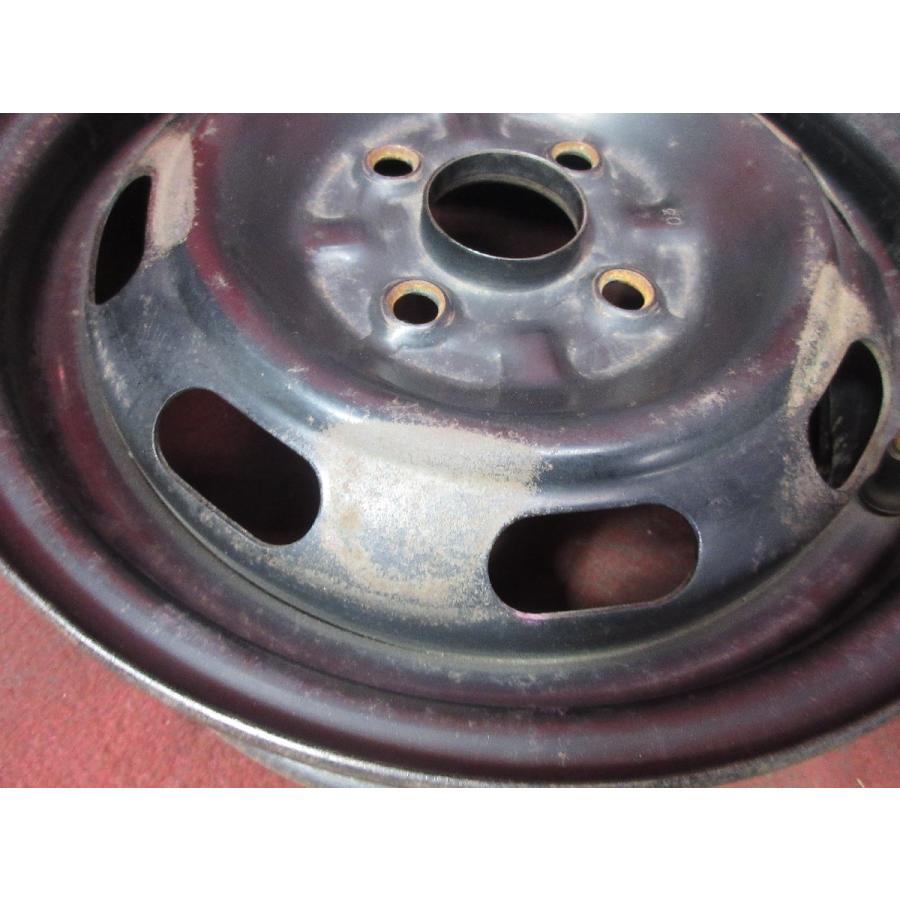 中古 スチール ホイール 4本 マツダ デミオ DW系 純正 13×4.5J 4穴 PCD