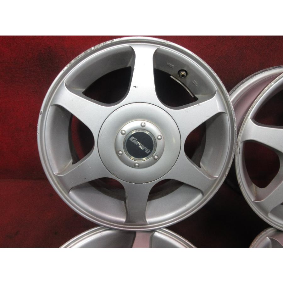 中古 ホイール 4本 GIRARU 13×5J 4穴 100 110 114.3 +45 ハブ径 80 