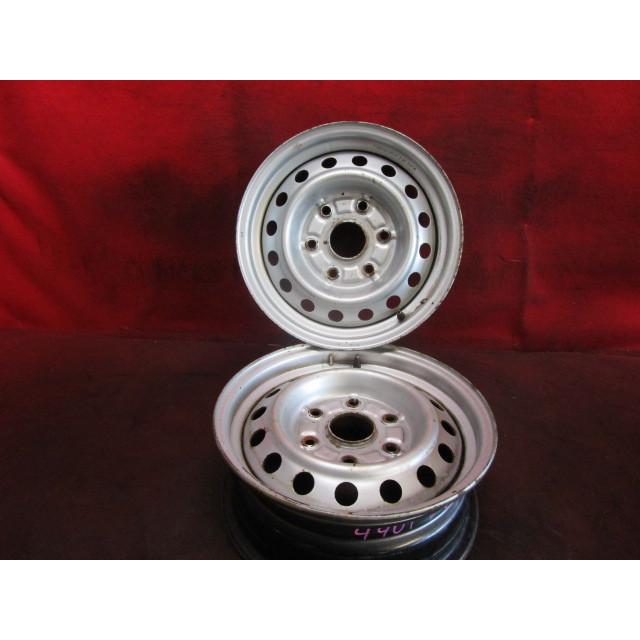 中古 スチール ホイール 2本 トヨタ ハイエース 100系 2WD 純正 15×5.5J 6穴 PCD 139.7 +29 ハブ径 67◆4401H(K3) 15インチ 中古ホイール