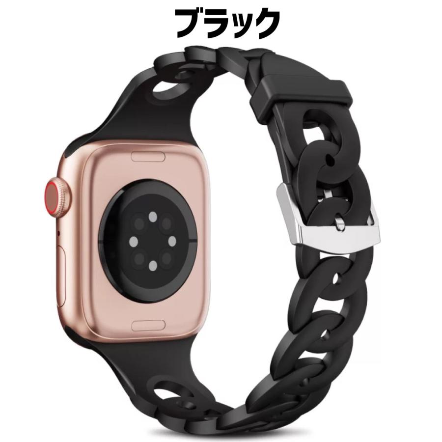 アップルウォッチ バンド シリコン apple watch ベルト レディース 40mm 41mm おしゃれ 女性｜sparksstore｜31