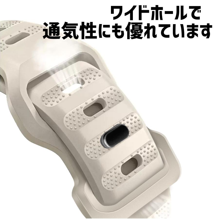 アップルウォッチ バンド シリコン apple watch ベルト スポーツ 40mm 44mm 41mm 45mm 49mm アウトドア｜sparksstore｜22