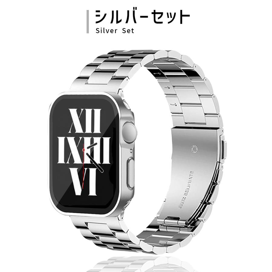 Apple Watch アップルウォッチ カバー バンド ステンレス apple watch