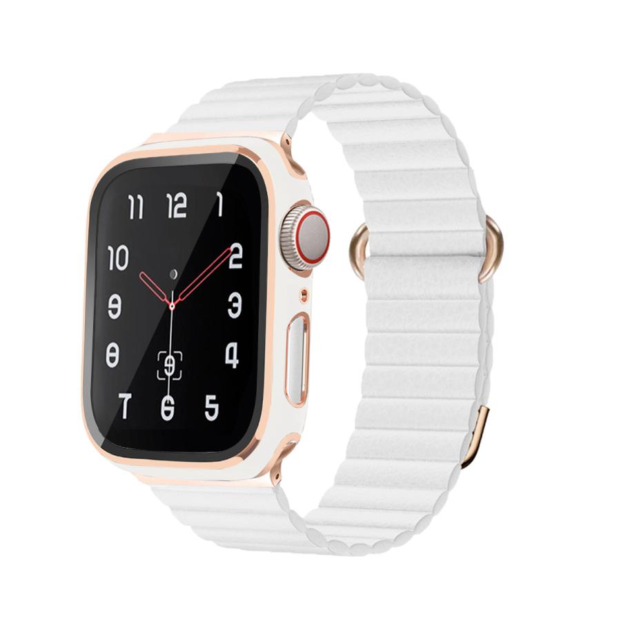 アップルウォッチ カバー バンド セット ケース ベルト applewatch 45mm 44mm 42mm 41mm 40mm シリーズ se 9 8 7 6 5｜sparksstore｜16