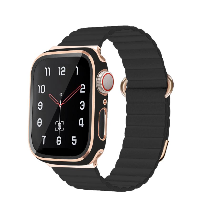 アップルウォッチ カバー バンド セット ケース ベルト applewatch 45mm 44mm 42mm 41mm 40mm シリーズ se 9 8 7 6 5｜sparksstore｜14