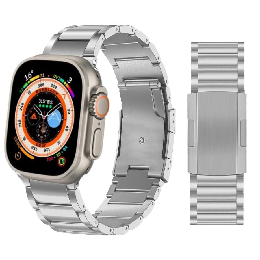 Apple Watch アップルウォッチ バンド apple watch ベルト チタン 