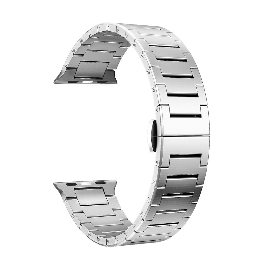 アップルウォッチ バンド ベルト apple watch チタン チタニウム 44mm 45mm 46mm 49mm ウルトラの画像