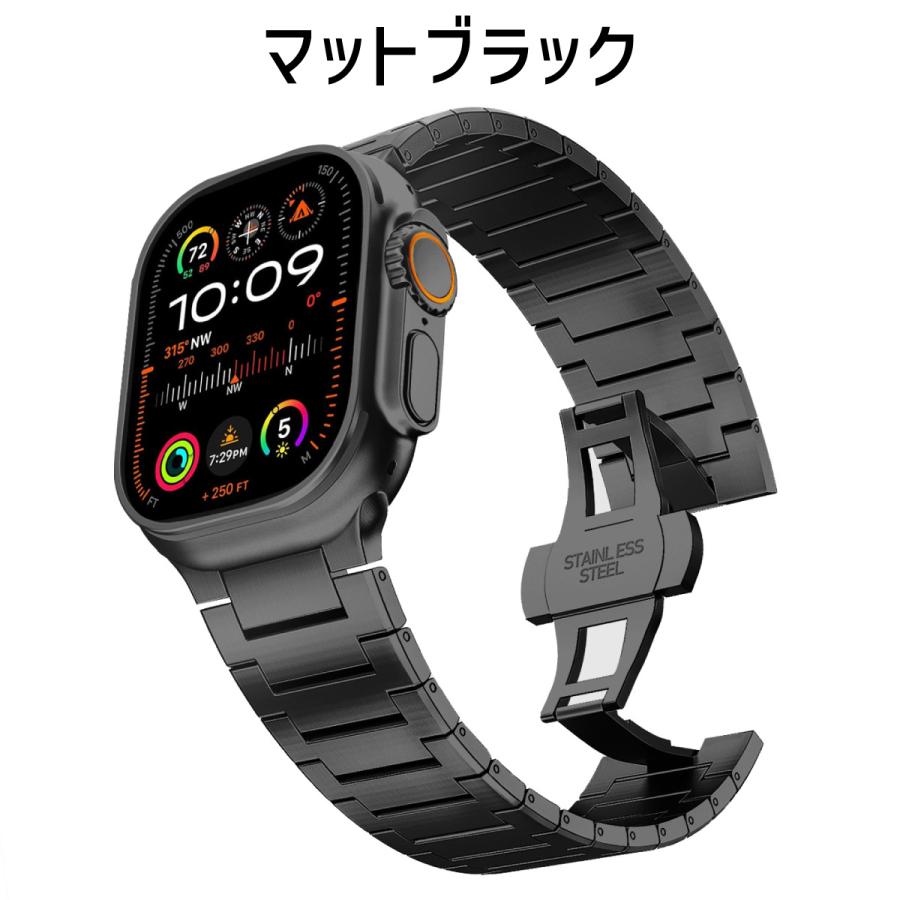 アップルウォッチ バンド ベルト apple watch チタン チタニウム 44mm 45mm 46mm 49mm ウルトラの画像