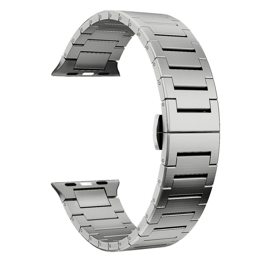 アップルウォッチ バンド ベルト apple watch チタン チタニウム 44mm 45mm 46mm 49mm ウルトラの画像