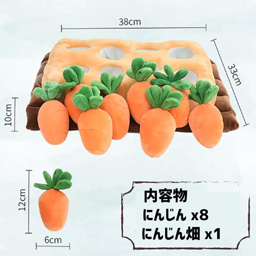 知育玩具 知育 おもちゃ 犬 にんじん にんじん畑 ぬいぐるみ 8本 Spkp0012 スパークス 通販 Yahoo ショッピング