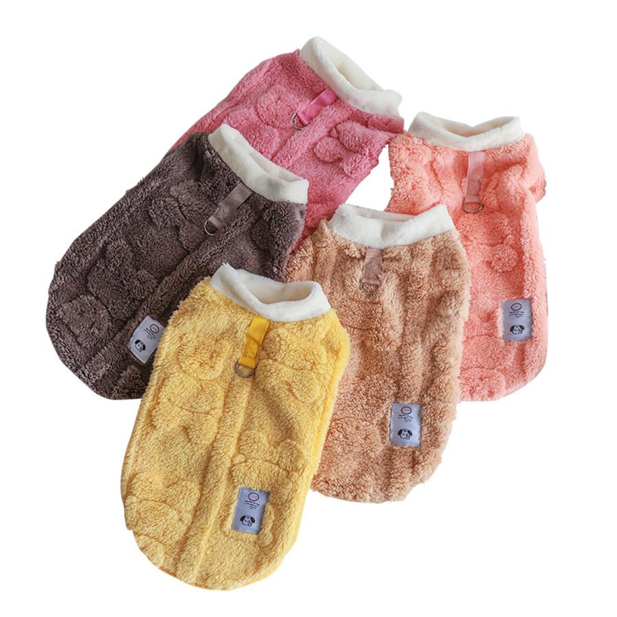 犬服 犬 服 フリース 秋冬 暖かい 着せやすい 軽量 ルームウェア