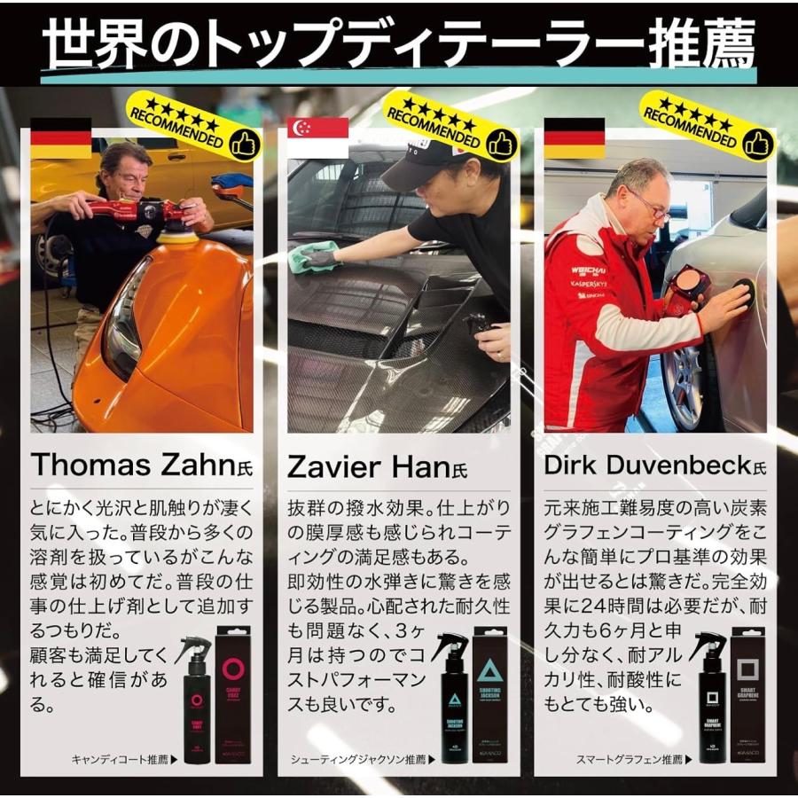 SPASHAN（スパシャン） スマコ 3本 セット キャンディコート