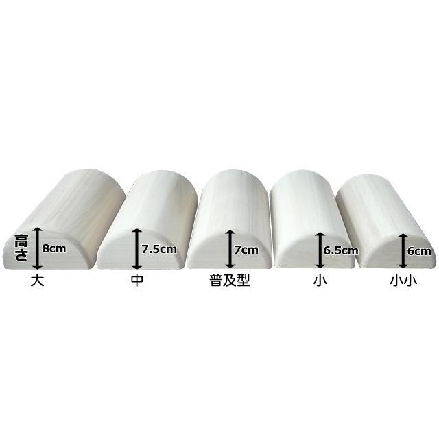木枕 普及 西式健康法 甲田療法 硬枕 桐製 【松下創芸 スパテクノ