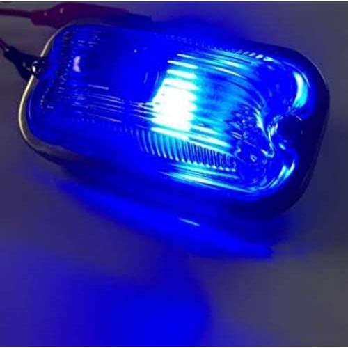 24V トラック用 LED マーカーランプ S25 Ba9s 青 60個セット スーパーブライト BA9S 24V トラック LEDマーカー バルブ 角マーカー球