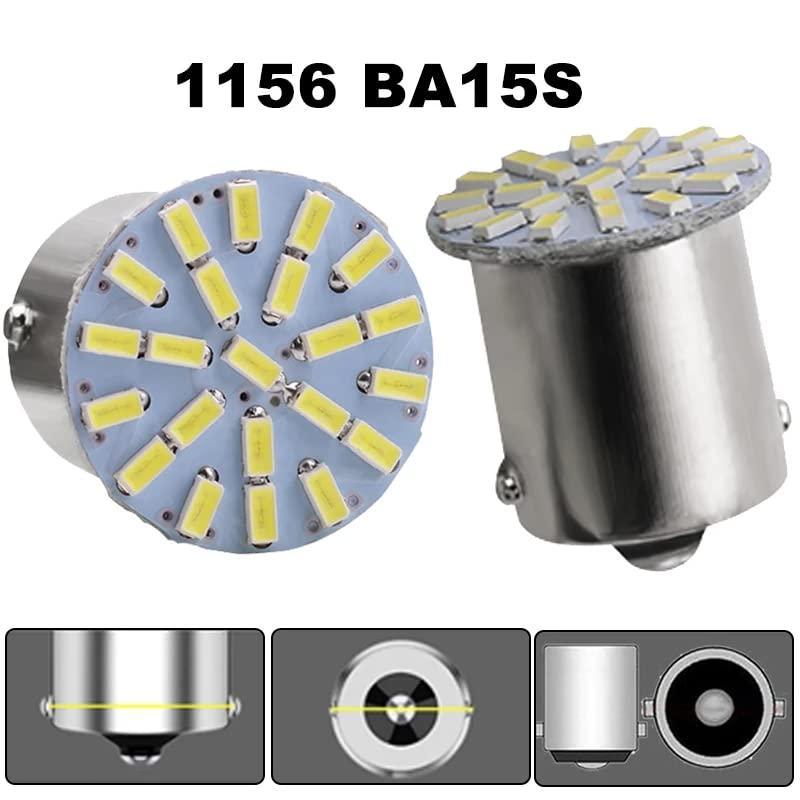 新型 24V S25 BA15S LED 平行ピン マーカー球 ホワイト 30個 スーパーブライト 24V S25トラック LED マーカー球 BA15S 1156