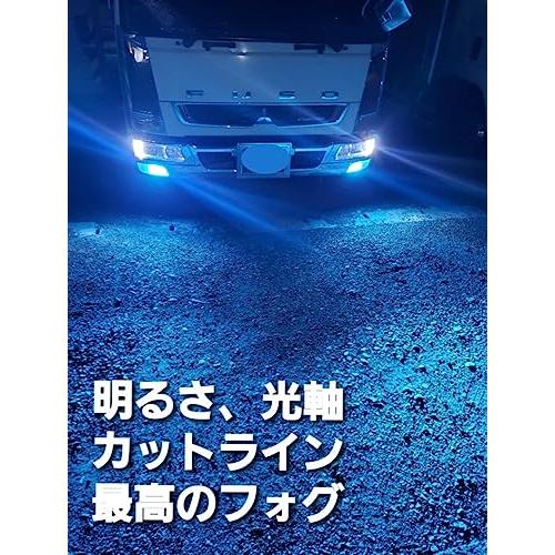 スーパーブライト 12V 24V H3 LED フォグランプ 普通車 〜 トラック