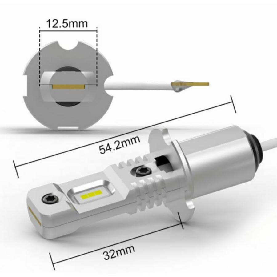 スーパーブライト H3 LED フォグランプ 12V 24V 兼用 (10V~60V) 普通車 〜トラック フォグ｜spb｜03