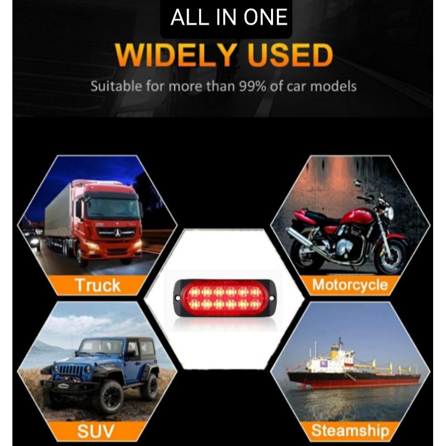 12V 24V 兼用 LED テール 防水 ブレーキランプ テールランプ 汎用 車
