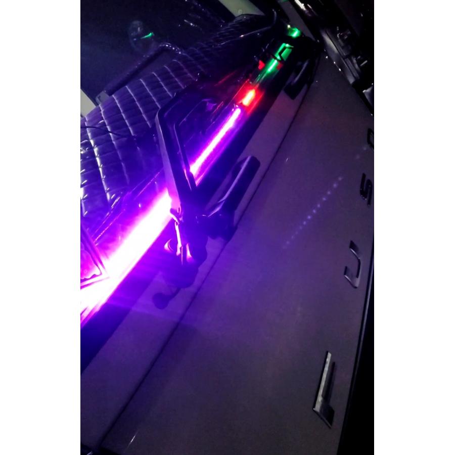 24V LED テープライト 車 流れる RGB シーケンシャル イルミネーション
