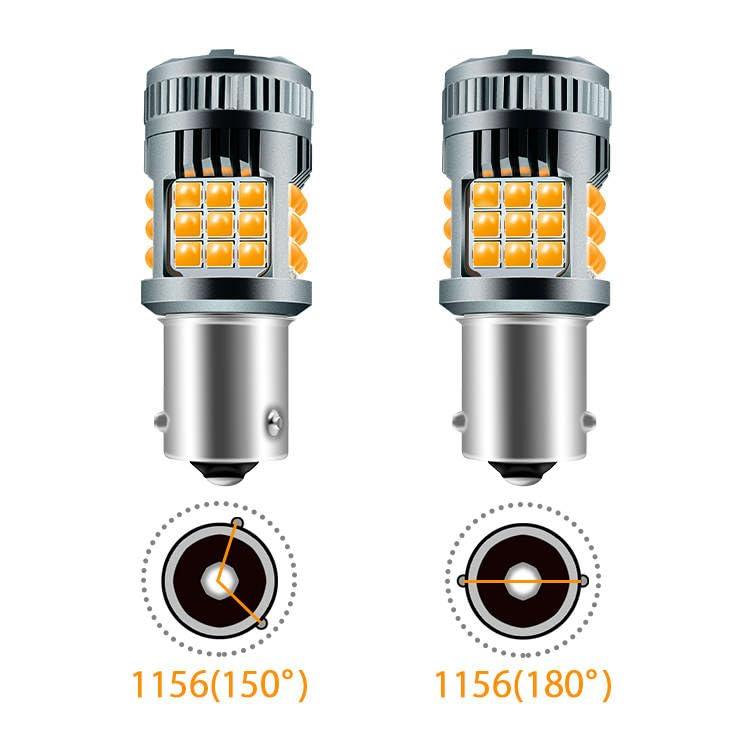 S25 LED 抵抗内臓 ウィンカー球 バルブ 12V 24V バイク 車 トラック