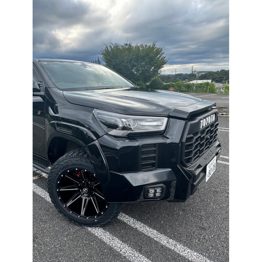 HILUX（ハイラックス）GUN125 WILD製 タンドラ風フルバンパー