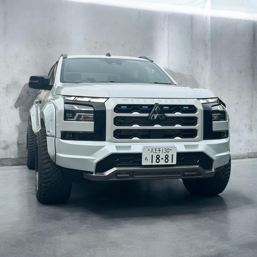MITSUBISHI TRITON(LC2T)専用 三菱トライトン フロントスポイラーType1　75mmオーバーフェンダー | 